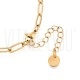 Colar Corrente Paperclip 45cm em Aço Inoxidável Banhado a Ouro 18K Colar Corrente Paperclip 45cm em Aço Inoxidável Banhado a Ouro 18K
