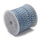 Fio Polycotton Acabamento Metálico 1.5mm - AZUL CLARO DOURADO Fio Polycotton Acabamento Metálico 1.5mm - AZUL CLARO DOURADO