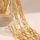 Colar Corrente/ Paperclip 40+5cm em Aço Inoxidável Dourado Colar Corrente/ Paperclip 40+5cm em Aço Inoxidável Dourado