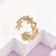  Anel Ajustável Estrela-do-Mar – Aço Inoxidável 304 Dourado