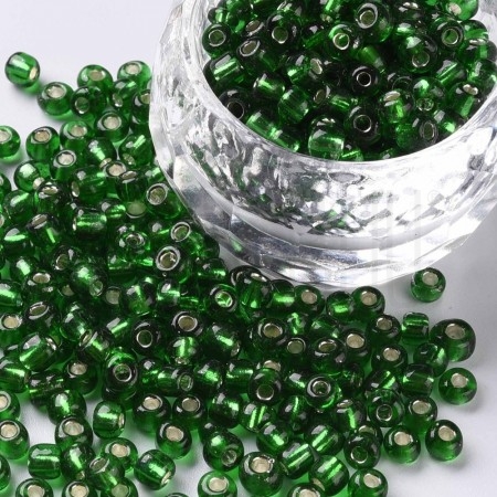 Pack missangão 4mm - Verde Tra...