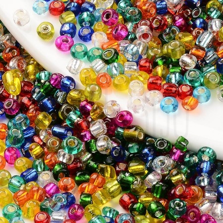 Pack missangão 4mm - Mix Trans...