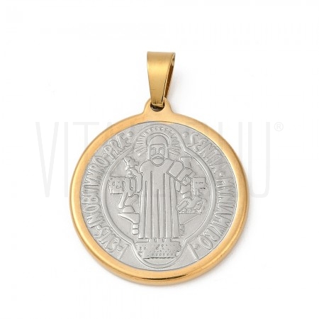 Medalha São Bento em Relevo 26...