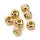 Conta Redonda em Aço Inoxidável 201 Dourado 4x3,5mm para Bijuteria