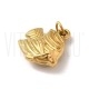 Pendente Peixe em Aço Inoxidável 304 Dourado 12x12,5x4mm para Bijuteria Pendente Peixe em Aço Inoxidável 304 Dourado 12x12,5x4mm para Bijuteria