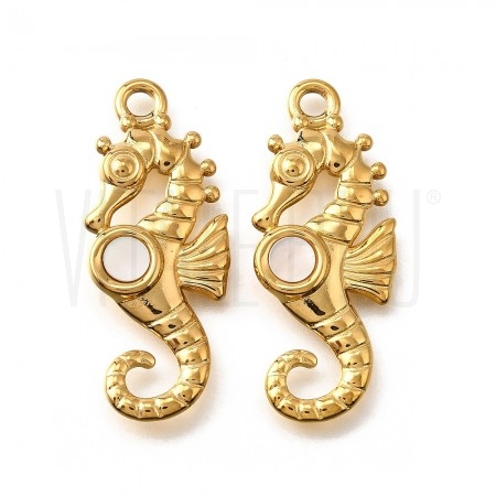 Pendente Cavalo Marinho c/ Mad...