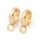 Argola para Pendente em Aço Inoxidável 304 Dourado 9,5x7x3mm Diâmetro Interior 5mm Argola para Pendente em Aço Inoxidável 304 Dourado 9,5x7x3mm Diâmetro Interior 5mm