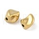 Entremeio/Separador Irregular -  11x10mm  Aço Inoxidável 304 - Revestimento Iônico (IP) - Ouro 18K