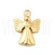 Pendente Anjo 19,5x14mm em Aço Inoxidável 304 Ouro 18K