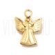 Pendente Anjo 19,5x14mm em Aço Inoxidável 304 Ouro 18K