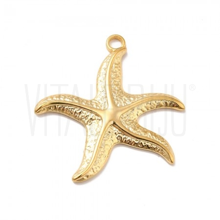Pendente Estrela-do-Mar em Aço...
