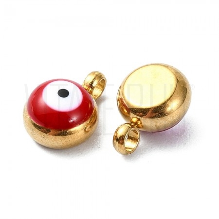 Pendente Olho Turco 8x5mm - Aç...