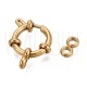 Fecho Marinheiro / Boia Dourado 14x2,2mm em Aço Inoxidável 304 – Furo 2,5mm Fecho Marinheiro / Boia Dourado 14x2,2mm em Aço Inoxidável 304 – Furo 2,5mm