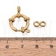 Fecho Marinheiro / Boia Dourado 14x2,2mm em Aço Inoxidável 304 – Furo 2,5mm Fecho Marinheiro / Boia Dourado 14x2,2mm em Aço Inoxidável 304 – Furo 2,5mm