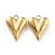 Pendente Coração 14,5x11mm em Aço Inoxidável 316 Ouro 24K Pendente Coração 14,5x11mm em Aço Inoxidável 316 Ouro 24K