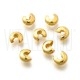 Pack 10 Capas de Travão 5,5mm em Aço Inoxidável 304 Banho Ouro 18K Pack 10 Capas de Travão 5,5mm em Aço Inoxidável 304 Banho Ouro 18K