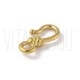 Fecho  S-Hooks - Aço Inox Dourado 