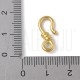 Fecho  S-Hooks - Aço Inox Dourado 