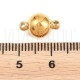 Fecho Magnético Redondo em Aço Inoxidável 304 Dourado 13x8mm para Bijuteria Fecho Magnético Redondo em Aço Inoxidável 304 Dourado 13x8mm para Bijuteria
