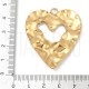 Pendente Coração Dourado 45x38,5x4mm em Aço Inoxidável 304 – Furo 3,6mm Pendente Coração Dourado 45x38,5x4mm em Aço Inoxidável 304 – Furo 3,6mm