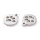 Pendente Pata de Cão 11mm - Aço Inox 