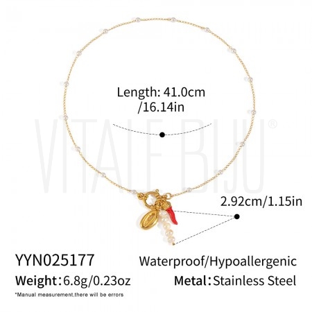 Colar Concha e Estrela do Mar ...