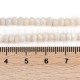 Fiada de Contas Jade Natural Branco Marfim Rondelle Facetada 4-4,5mm Fiada de Contas Jade Natural Branco Marfim Rondelle Facetada 4-4,5mm