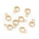 Argola para Pendente em Aço Inoxidável 201 Dourado 9x6x2mm Diâmetro Interior 4mm Argola para Pendente em Aço Inoxidável 201 Dourado 9x6x2mm Diâmetro Interior 4mm