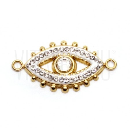 Entremeio Olho Turco 27x14mm -...