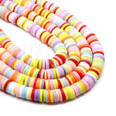 Fiada discos de borracha 6mm -...