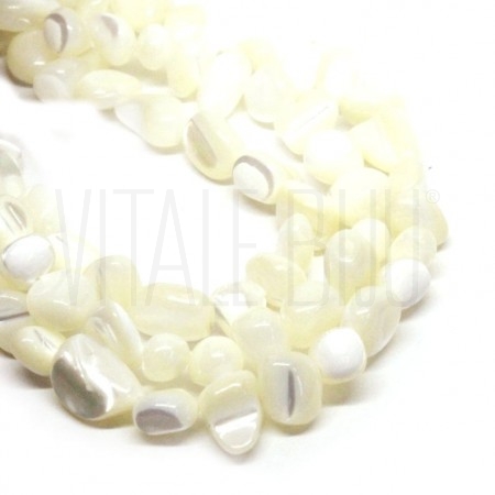 Fiada Contas Madrepérola Irreg...