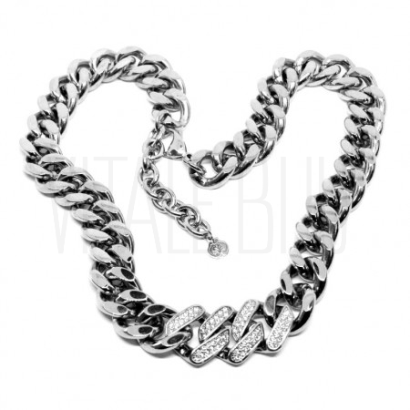 Fio Corrente Cubana 18x15mm - ...