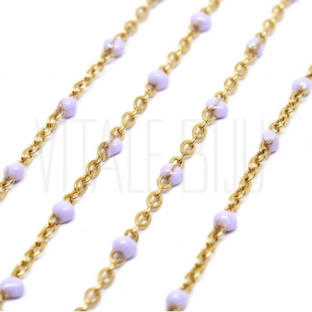 Corrente bolinha 1.8mm - aço i...