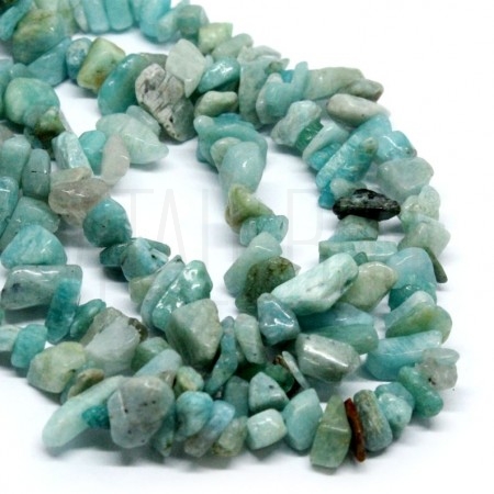 Fiada Cascalho Pedra Amazonite...