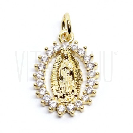 Pendente Nossa Senhora 17x12mm...