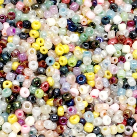 Pack missanga 3mm - PEROLADO M...