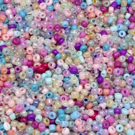 Pack missanga +/-2.5mm - ROSA/...