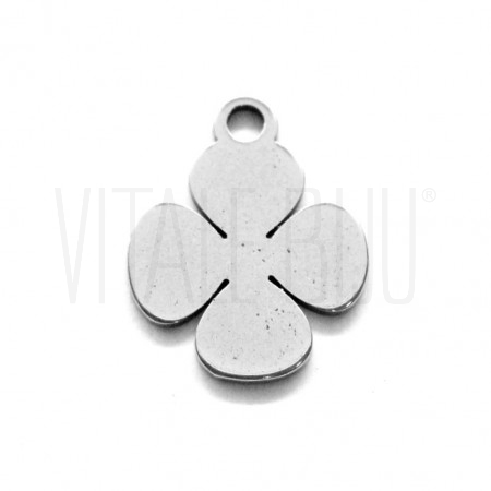 Pendente Trevo 13x10mm - Aço I...