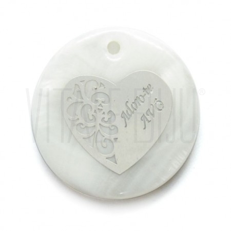 Medalha Madrepérola "Ador...