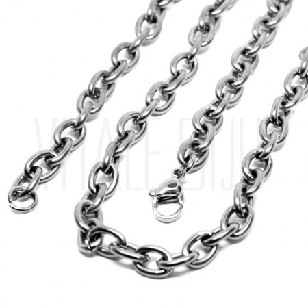 Fio Elo Oval 6mm - Aço Inox