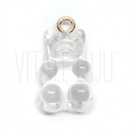 Pendente Gummy Bear 20x11mm Tr...