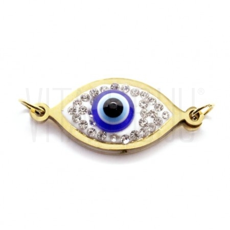 Entremeio Olho Turco 24x11mm -...