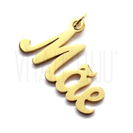 Pendente Mãe 21x14mm - Aço Ino...