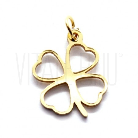 Pendente Trevo 18x15mm - Aço I...