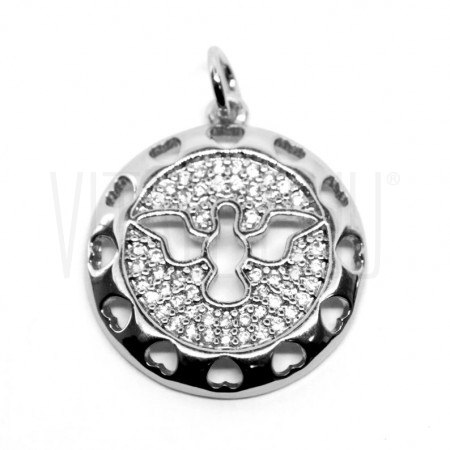 Medalha Espírito Santo 19mm - ...