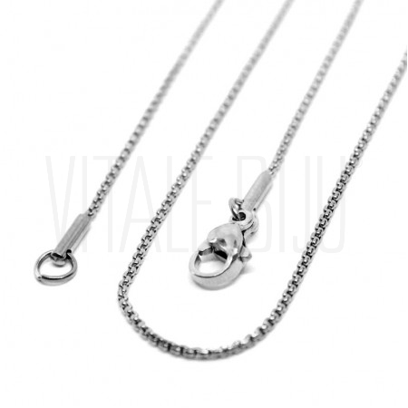 Fio Elo Quadrado 1mm - Aço Ino...