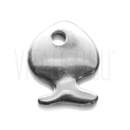 Pendente Peixe 18x14mm - Aço I...