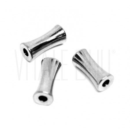 Entremeio/Separador 12x5.5mm Furo: 2.3mm - Aço Inox