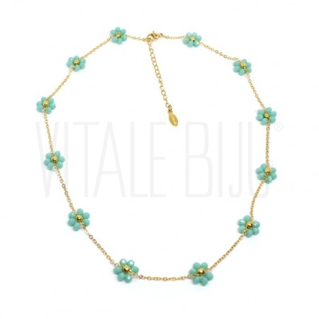Fio Elo Oval 1.8mm c/ Flores -...