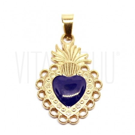 Pendente 30x20.5mm Sagrado Cor...